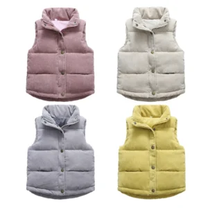 Gilet sans manches Velours côtelés Enfant