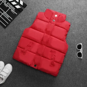 Gilet sans manches Doudoune Rouge