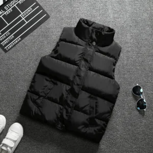 Gilet sans manches Doudoune Noire