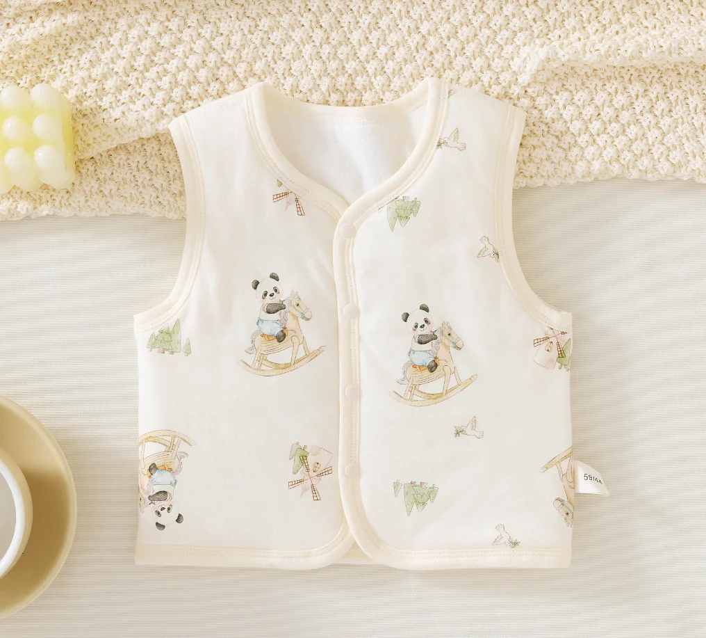 Gilet sans manches Coton Bébé – Image 3