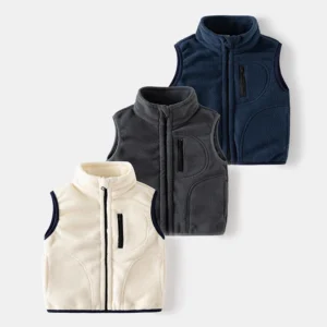 Gilet sans manches polaire Garçon