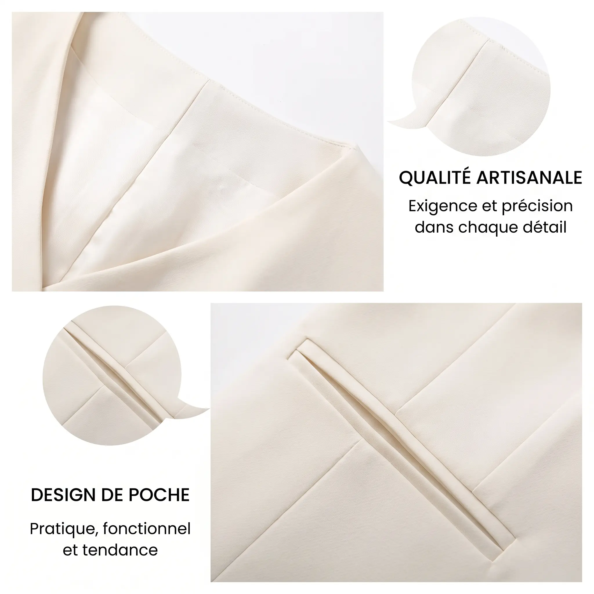 Gilet sans manches croisé – Image 7