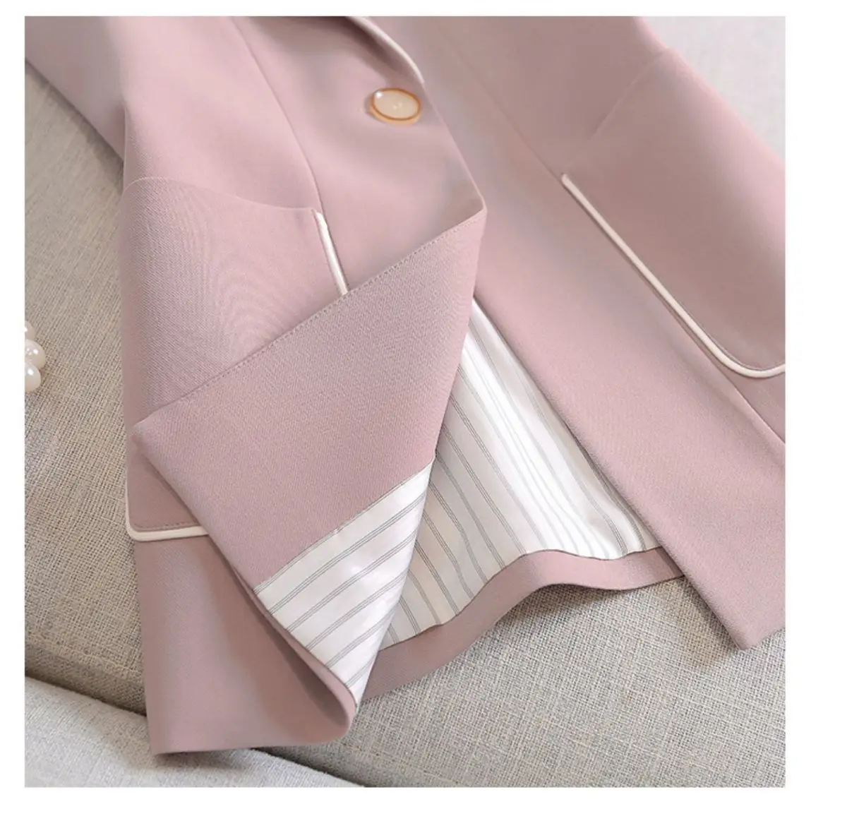Gilet sans manches long bouton – Image 8