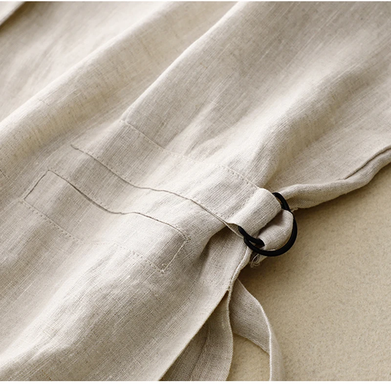 Gilet sans manches lin – Image 6