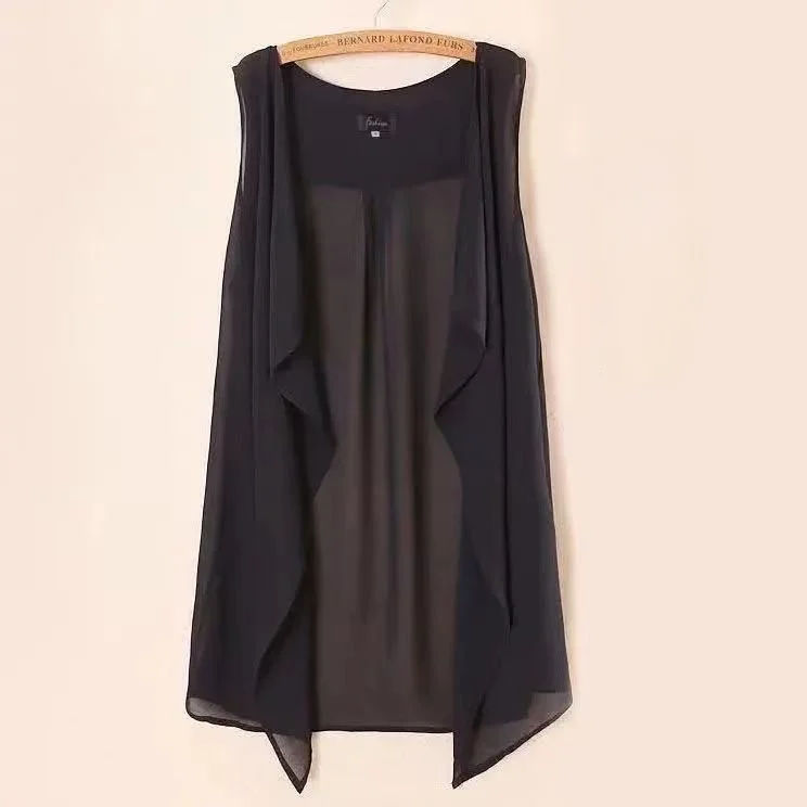 Gilet sans manches drapé – Image 2
