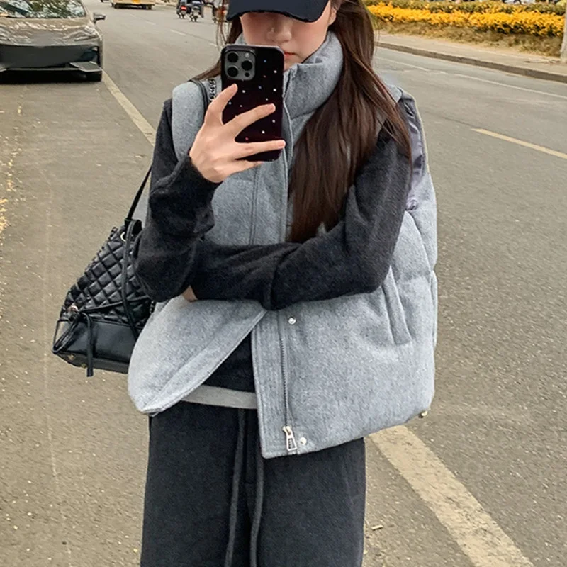 Gilet sans manches doudoune chaude – Image 2