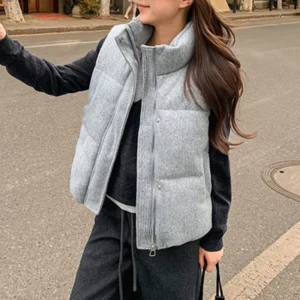 Gilet sans manches doudoune chaude