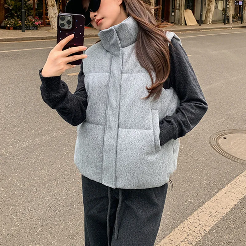 Gilet sans manches doudoune chaude – Image 3