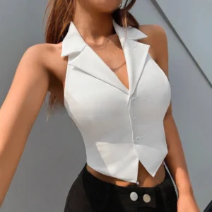 Gilet sans manches sexy