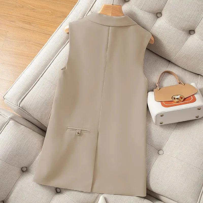 Gilet sans manches Long Classe – Image 6