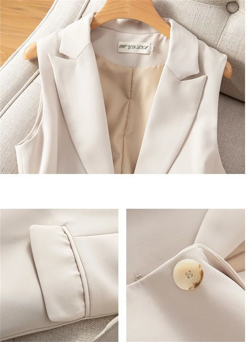 Gilet sans manches Long Classe – Image 8