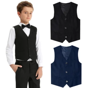 Gilet sans manches costume garçon