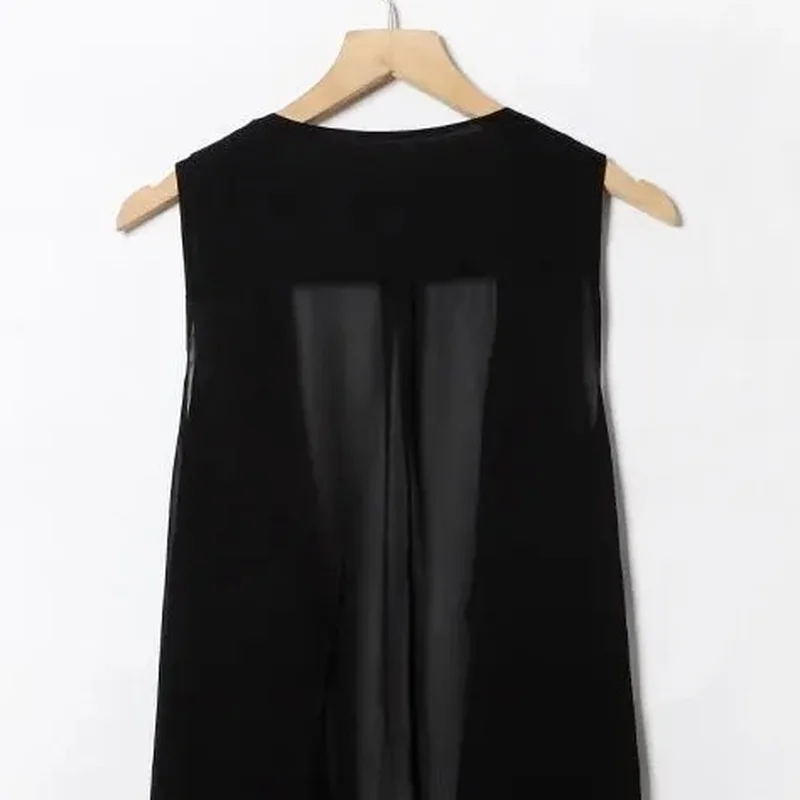 Gilet sans manches drapé – Image 4