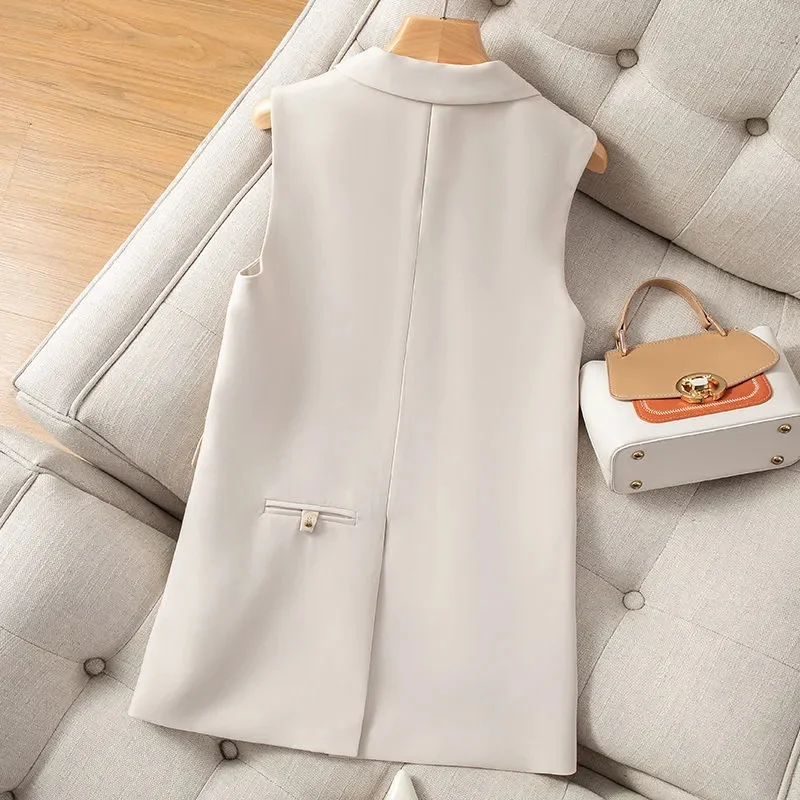 Gilet sans manches Long Classe – Image 4