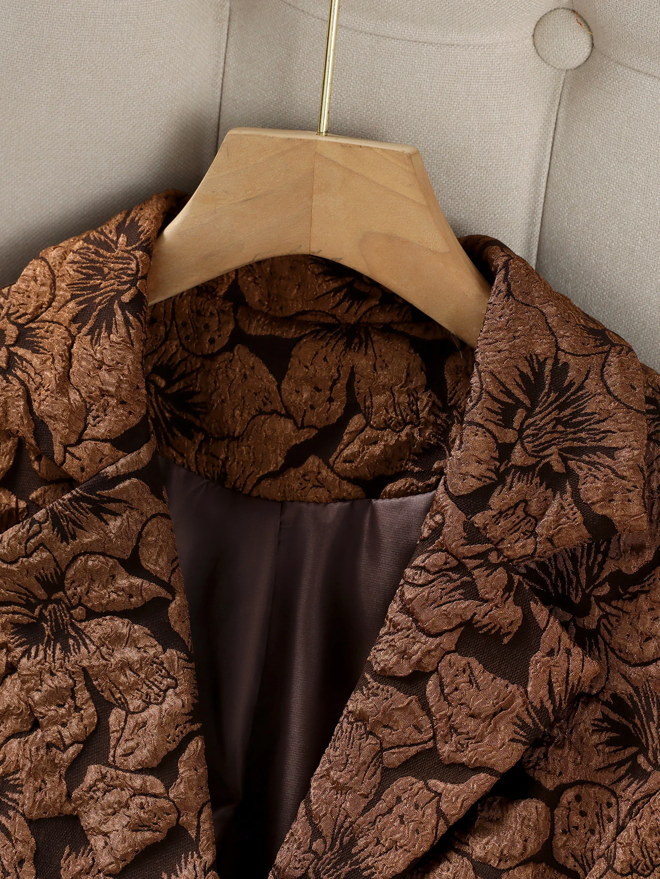 Gilet sans manches motif tissé – Image 10