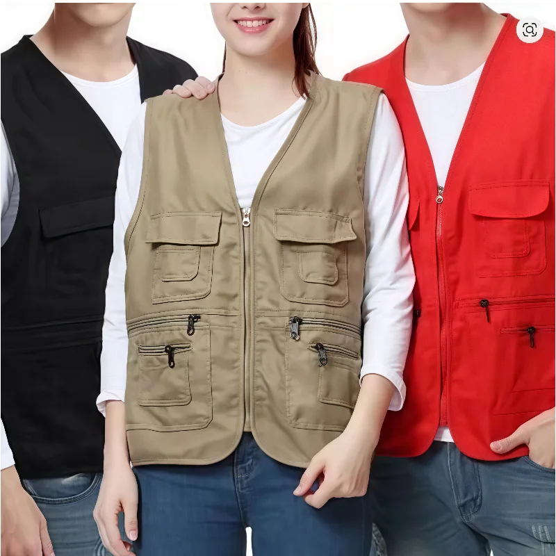 Gilet sans manches poches zippés – Image 3
