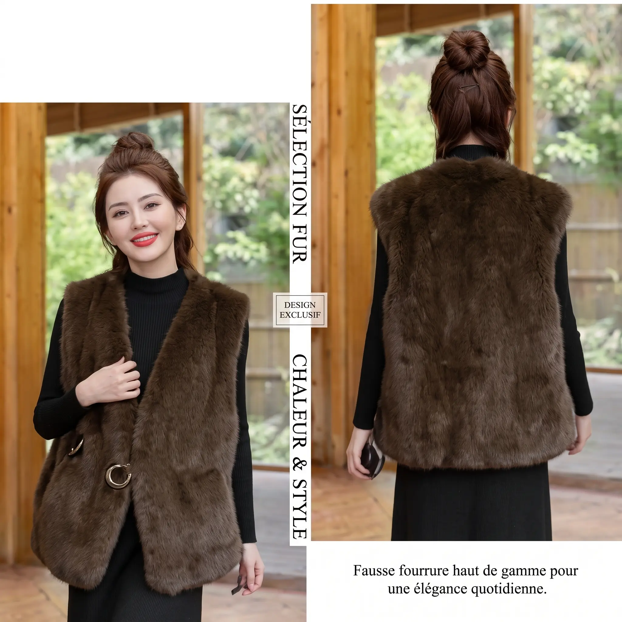 Gilet sans manches Hiver – Image 5