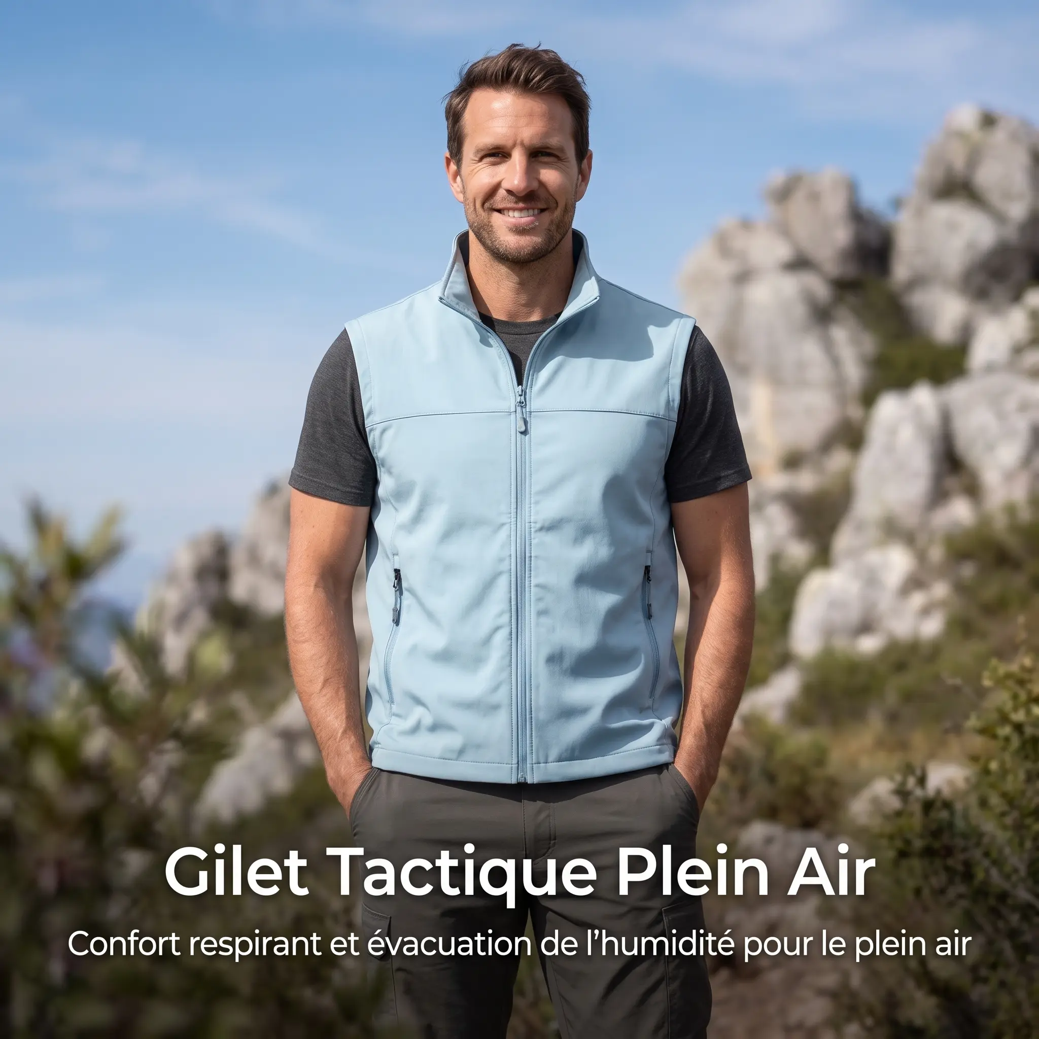 Gilet sans manches respirant – Image 15