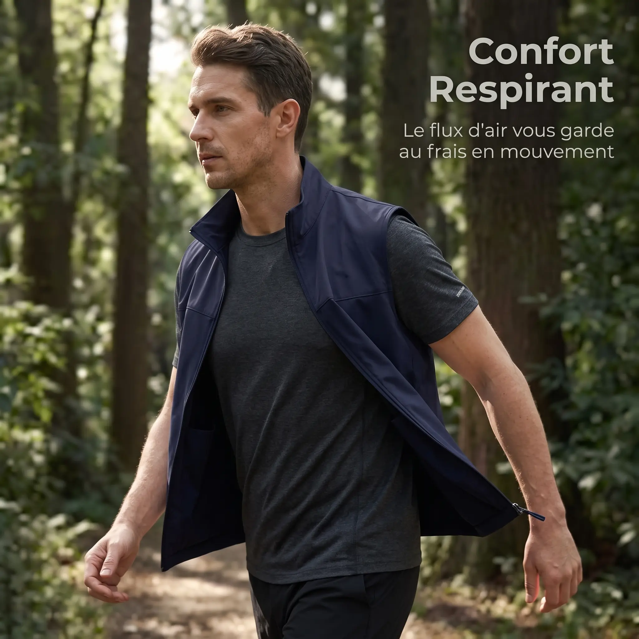 Gilet sans manches respirant – Image 14