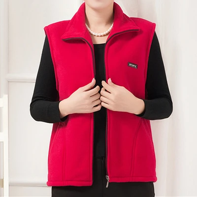 Gilet sans manches polaire coloré – Image 13