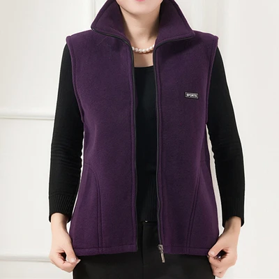 Gilet sans manches polaire coloré – Image 7