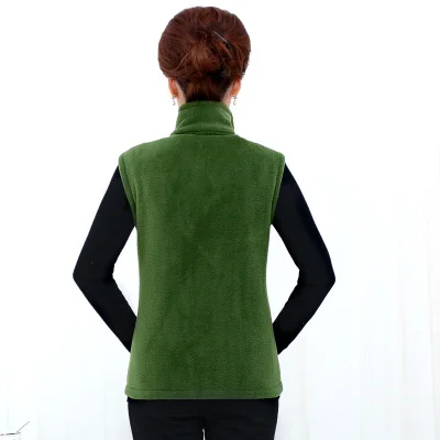 Gilet sans manches polaire coloré – Image 3