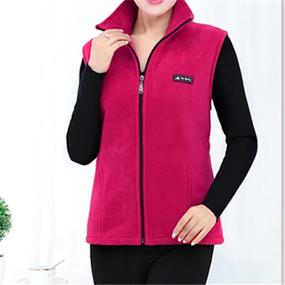 Gilet sans manches polaire coloré – Image 9