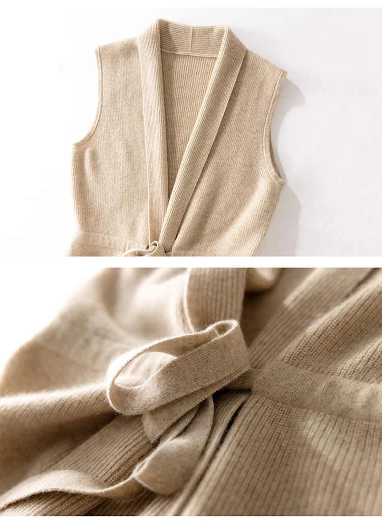 Gilet sans manches pur laine – Image 5