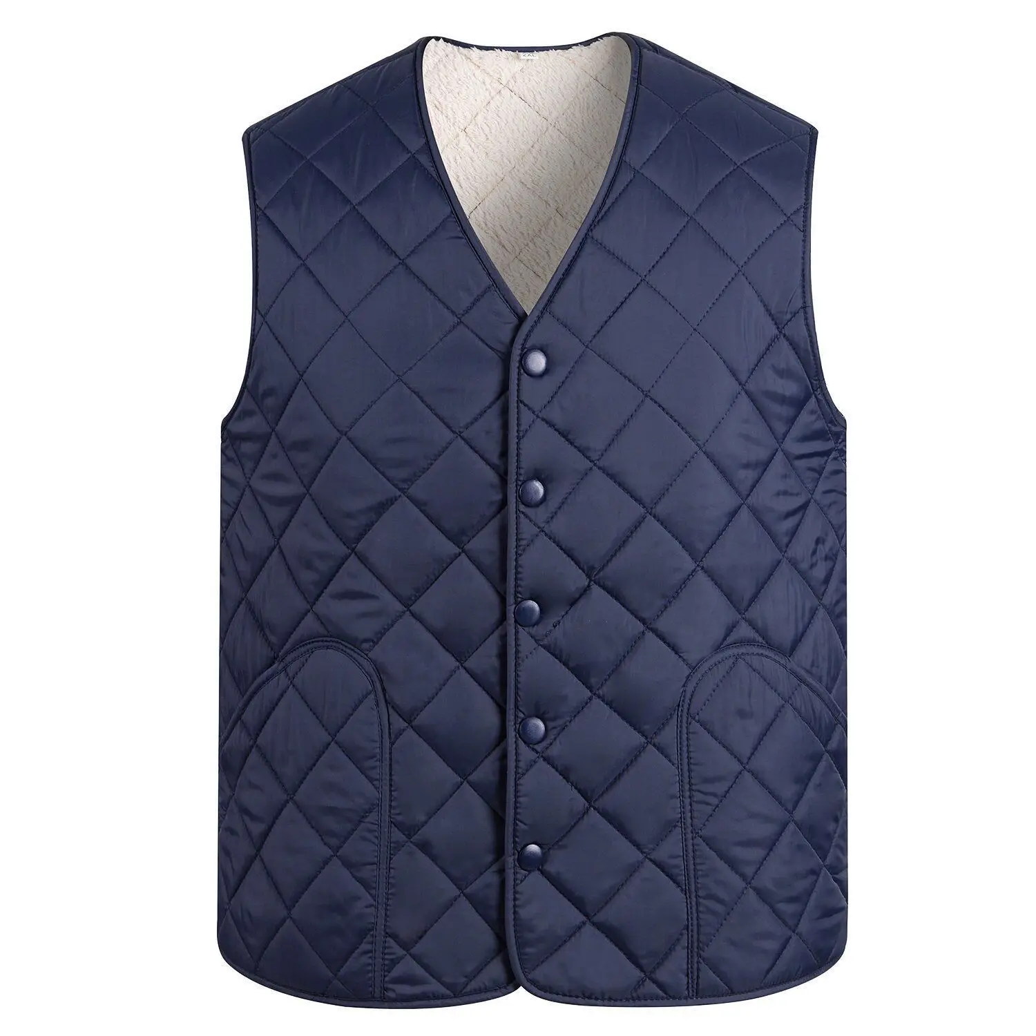 Gilet sans manches matelassé chaud – Image 5