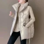 Gilet sans manches brillant