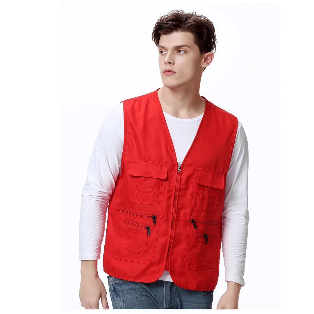 Gilet sans manches poches zippés – Image 14