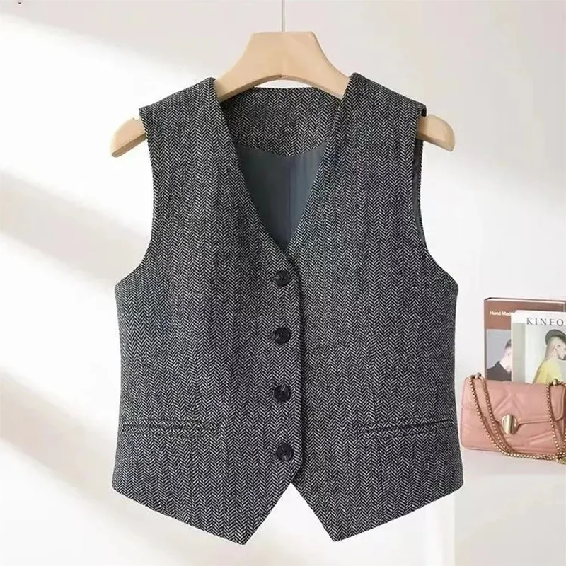 Gilet sans manches style Anglais – Image 2
