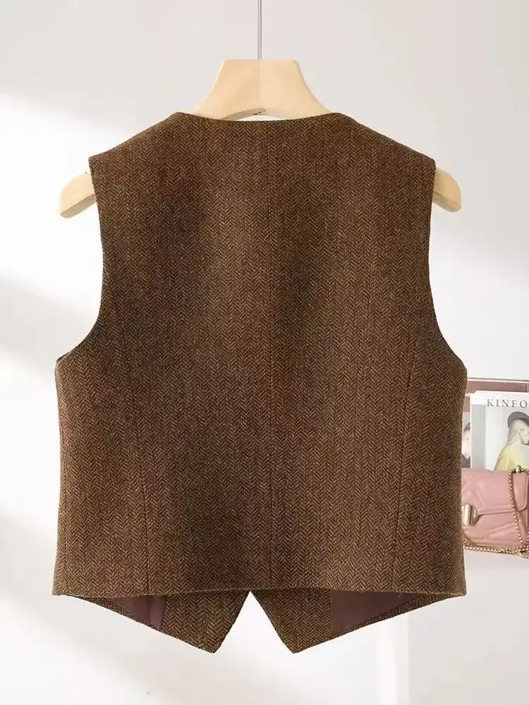 Gilet sans manches style Anglais – Image 7