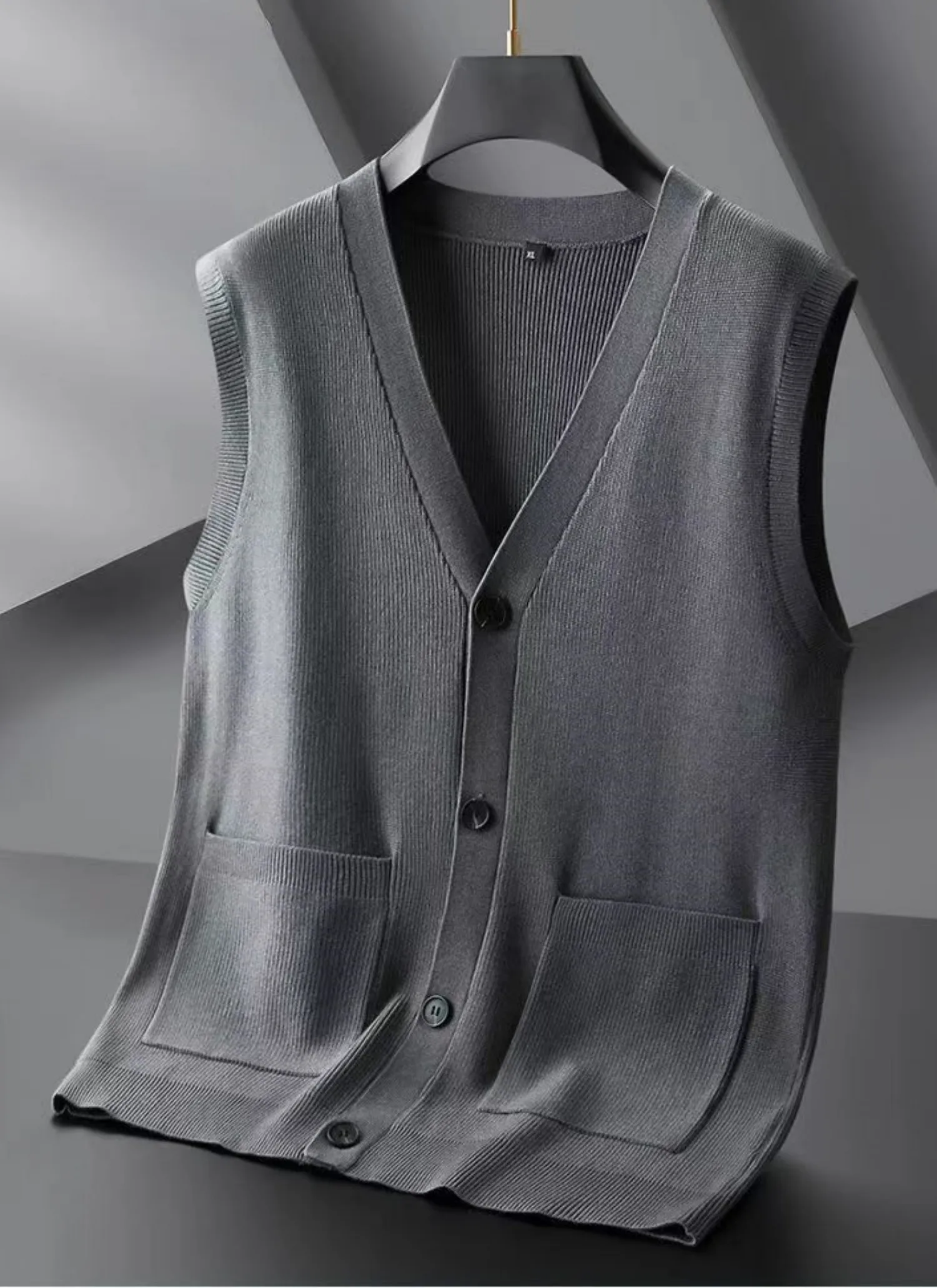 Gilet sans manches maille homme – Image 5