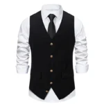 Gilet sans manches habillé