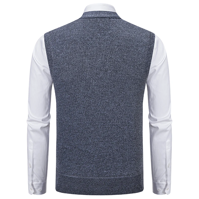 Gilet sans manches maille retro – Image 3