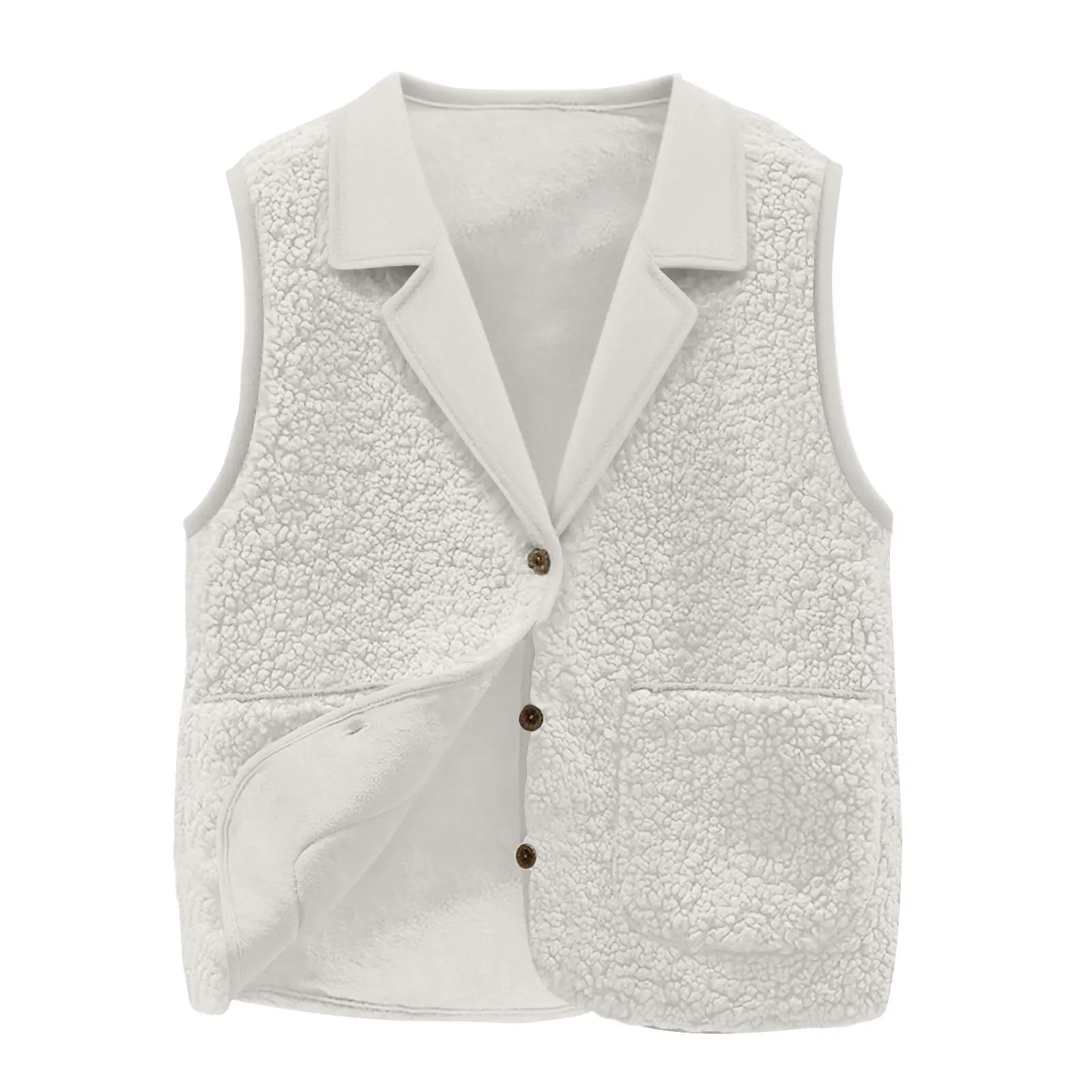 Gilet sans manches bouclette – Image 6