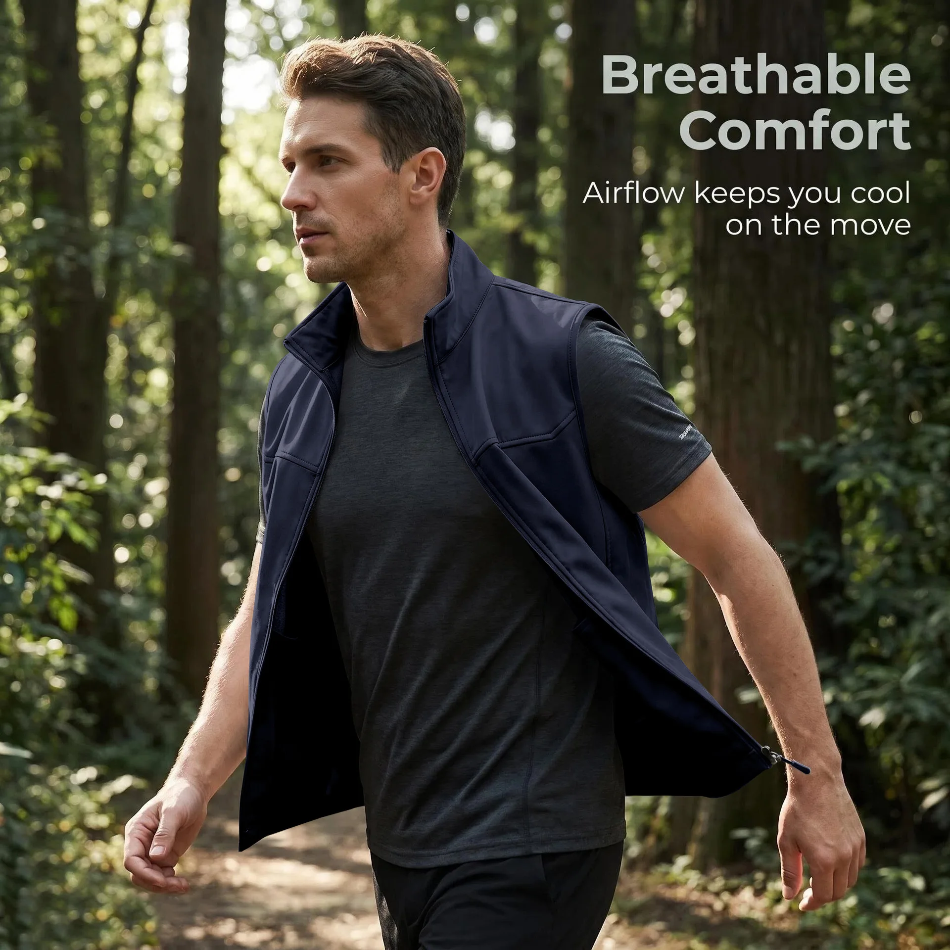 Gilet sans manches respirant – Image 12