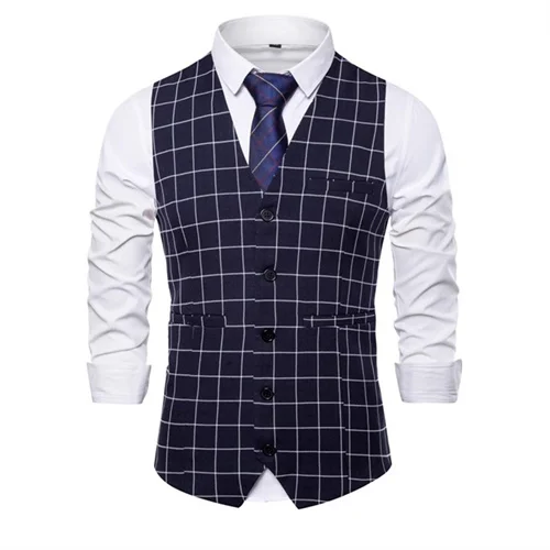 Gilet sans manches à carreaux – Image 6