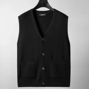 Gilet sans manches maille homme