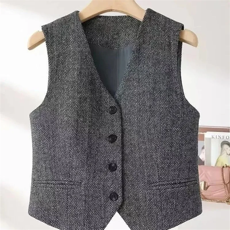Gilet sans manches style Anglais – Image 3