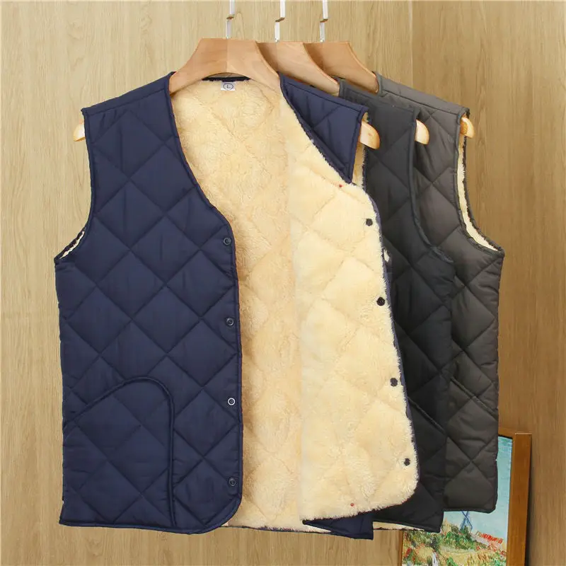 Gilet sans manches matelassé chaud