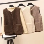 Gilet sans manches d'automne