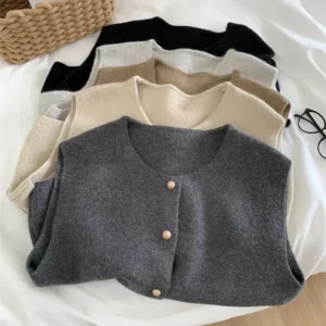 Gilet sans manches acrylique