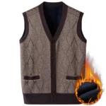 Gilet sans manches cardigan h