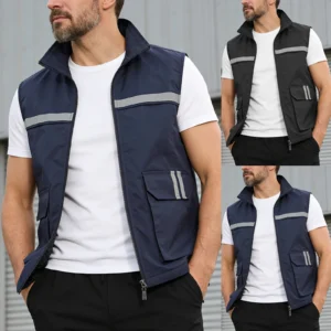 Gilet sans manche chantier