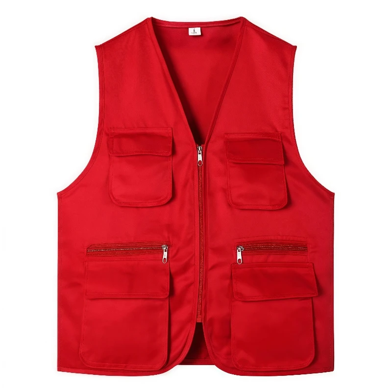 Gilet sans manches pratique sobre – Image 7
