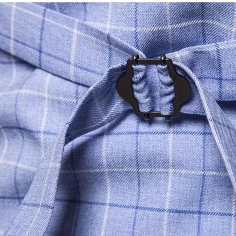 Gilet sans manches à carreaux – Image 4