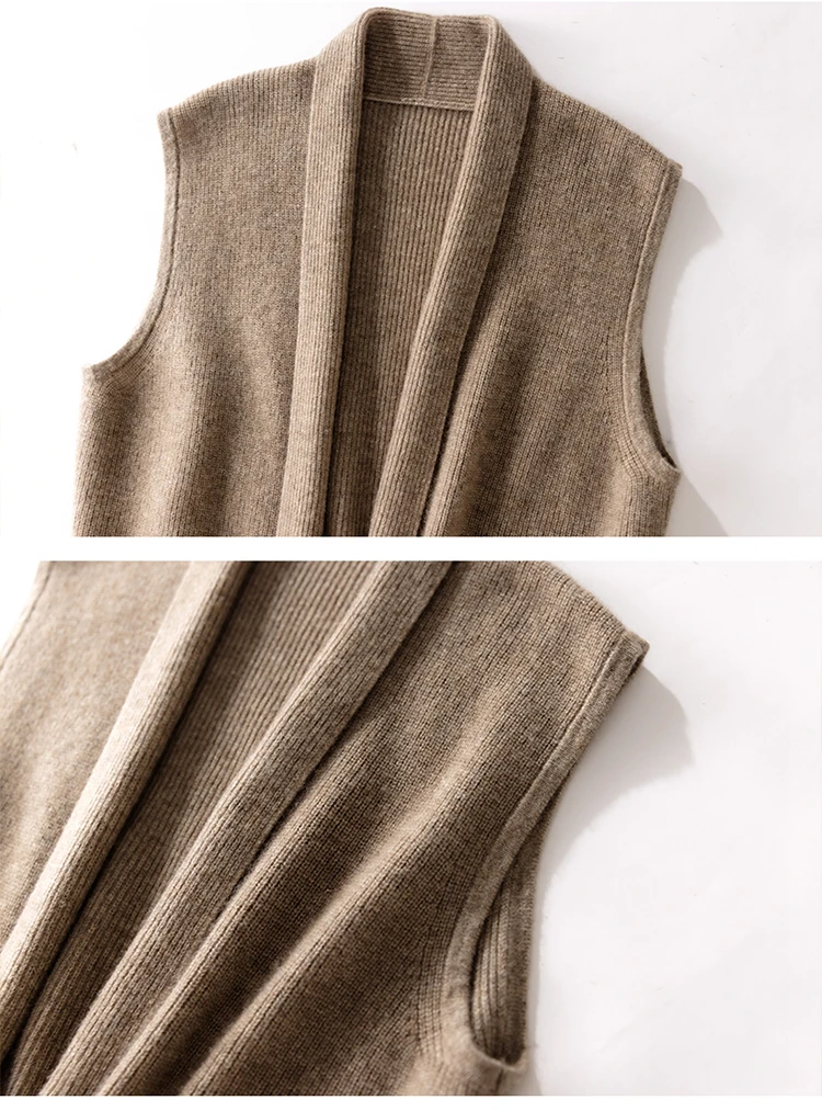 Gilet sans manches pur laine – Image 7