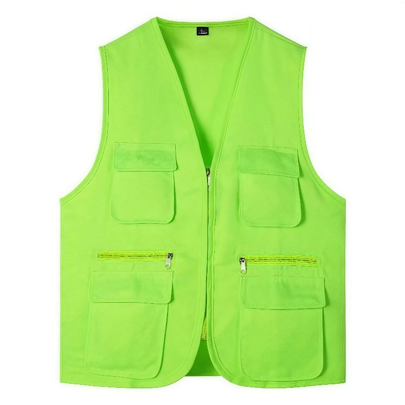 Gilet sans manches pratique verts – Image 4